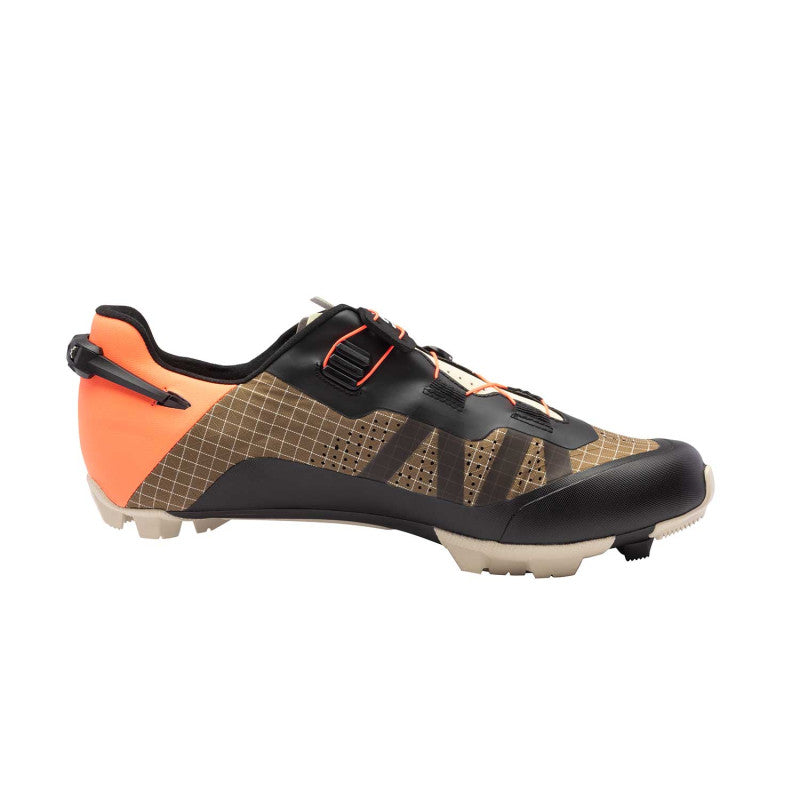 Sapatos SIDI AERON XC/Gravel MTB Castanho/Preto/Laranja
