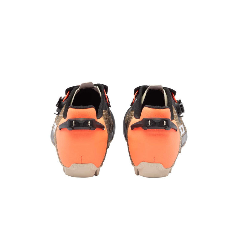 Sapatos SIDI AERON XC/Gravel MTB Castanho/Preto/Laranja