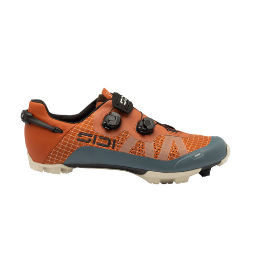 Sapatos de BTT XC/Gravel SIDI AERON laranja/castanho-gengibre