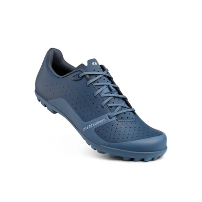 Sapatos de BTT XC/GRAVEL CRANKBROTHERS CANDY LACE azuis — vista a três quartos