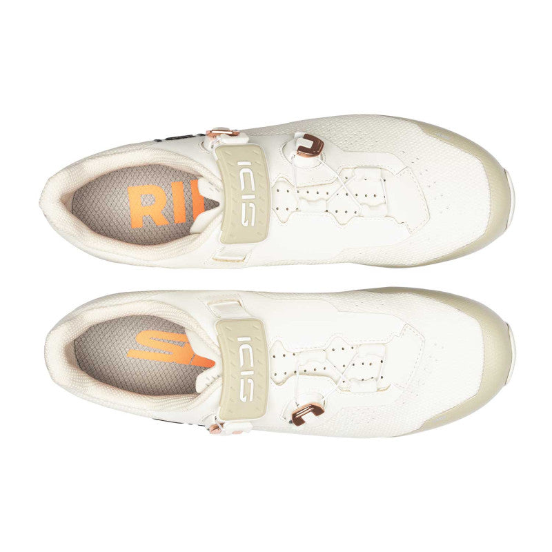 SIDI DOMINATOR X Sapatos de BTT XC/Gravel para mulher Branco/Bege