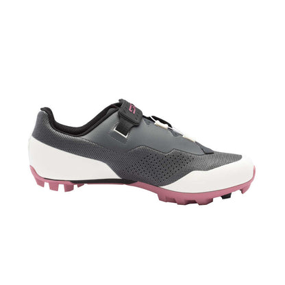 Sapatos de BTT XC/Gravel SIDI DOMINATOR X Mulher Cinzento/Rosa