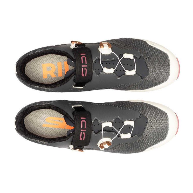 SIDI DOMINATOR X Sapatos de BTT XC/Gravel para mulher Cinzento/Rosa