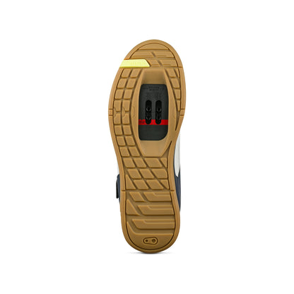 Sapatos de BTT CRANKBROTHERS MALLET BOA CLIP azul-marinho/cinzento/borracha natural — sola