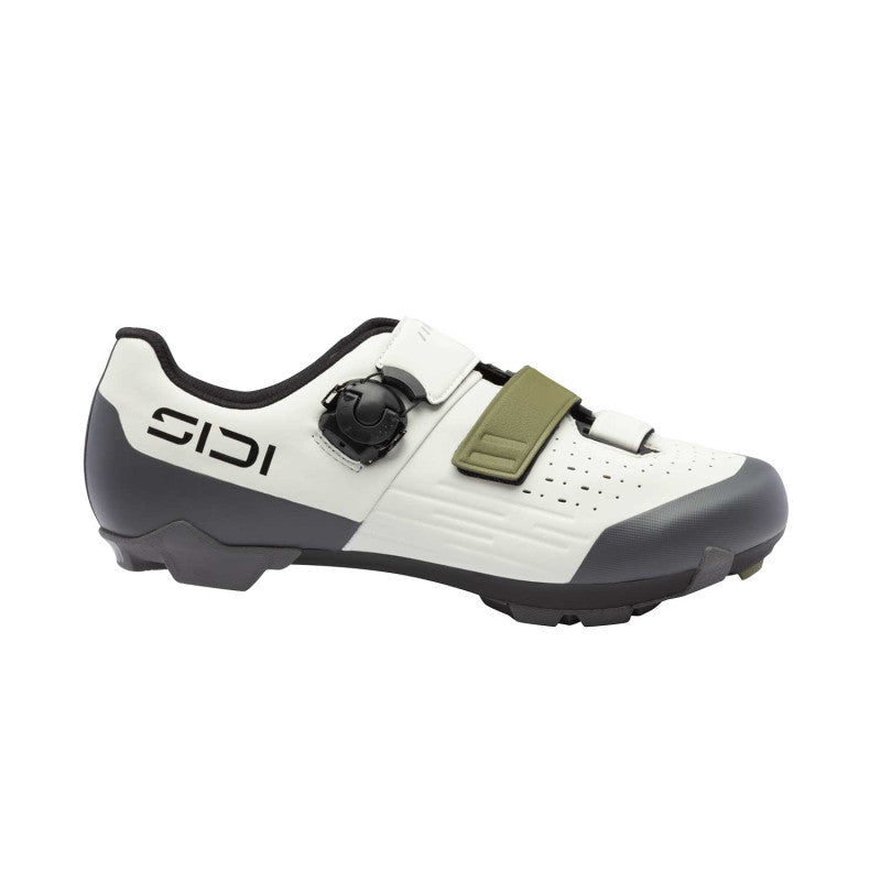 SIDI SILVIS XC Sapatos MTB/Gravel Branco/Cáqui