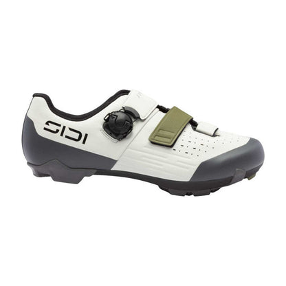 Sapatos de BTT XC/Gravel SIDI SILVIS XC brancos/caqui