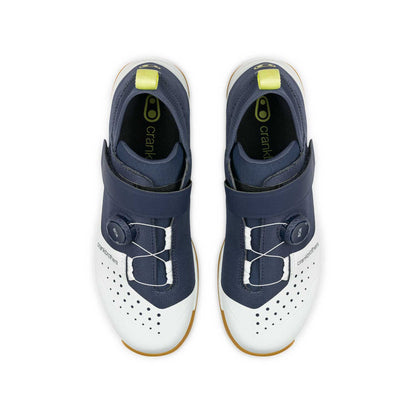 Sapatos de BTT CRANKBROTHERS STAMP TRAIL BOA azul-marinho/cinzento/borracha natural — vista de cima