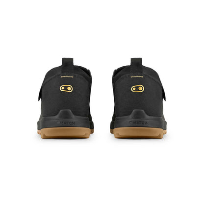 Sapatilhas de BTT CRANKBROTHERS STAMP TRAIL BOA Preto/Borracha natural — vista traseira