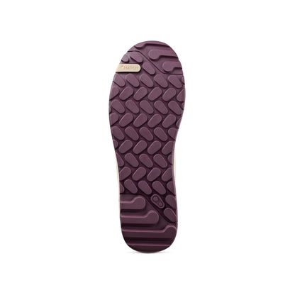 Sapatos de BTT CRANKBROTHERS STAMP TRAIL LACE branco/roxo — sola