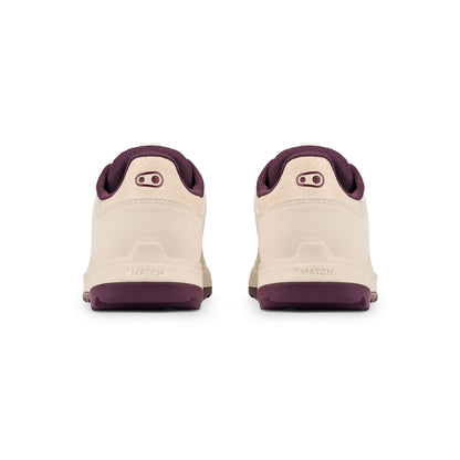 Sapatos de BTT CRANKBROTHERS STAMP TRAIL LACE branco/roxo — vista traseira