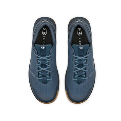 Sapatilhas de BTT CRANKBROTHERS STAMP TRAIL LACE Azul/Borracha natural — vista de cima