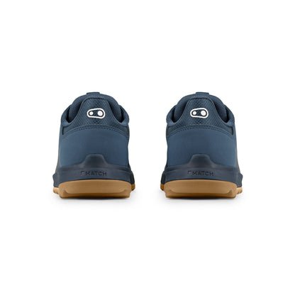 Sapatilhas de BTT CRANKBROTHERS STAMP TRAIL LACE Azul/Borracha natural — vista traseira