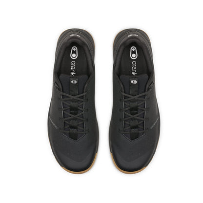 Sapatos de BTT CRANKBROTHERS STAMP TRAIL LACE Preto/Borracha — vista de cima