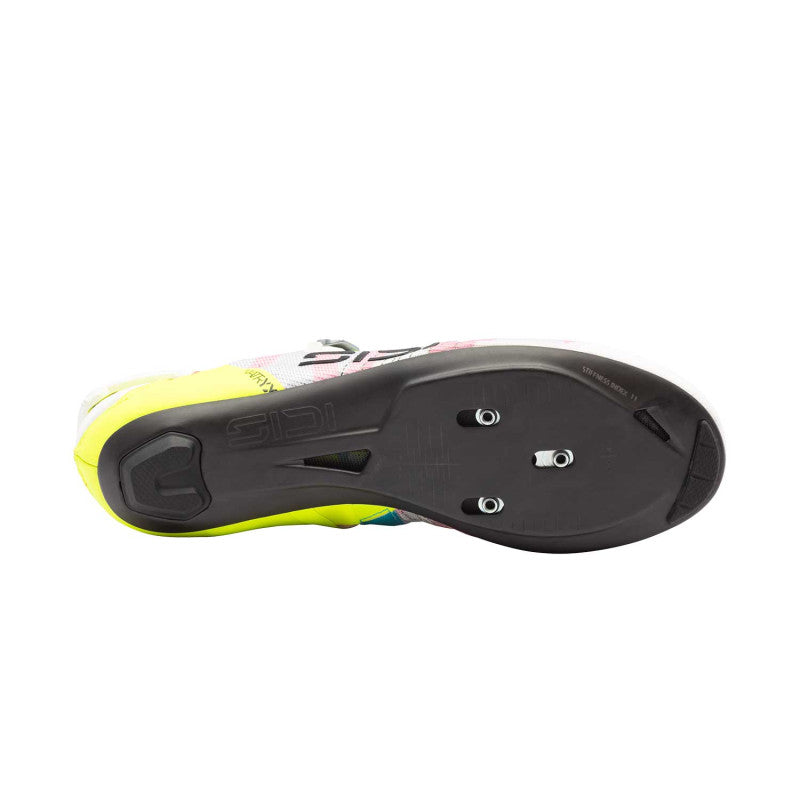 Sapatilhas de estrada SIDI WIRE 3 Branco/Amarelo