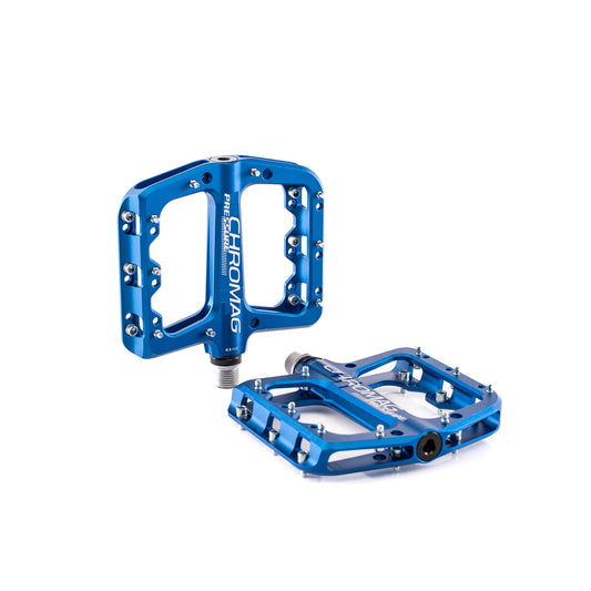 Pedais planos CHROMAG PRESSURE Azul
