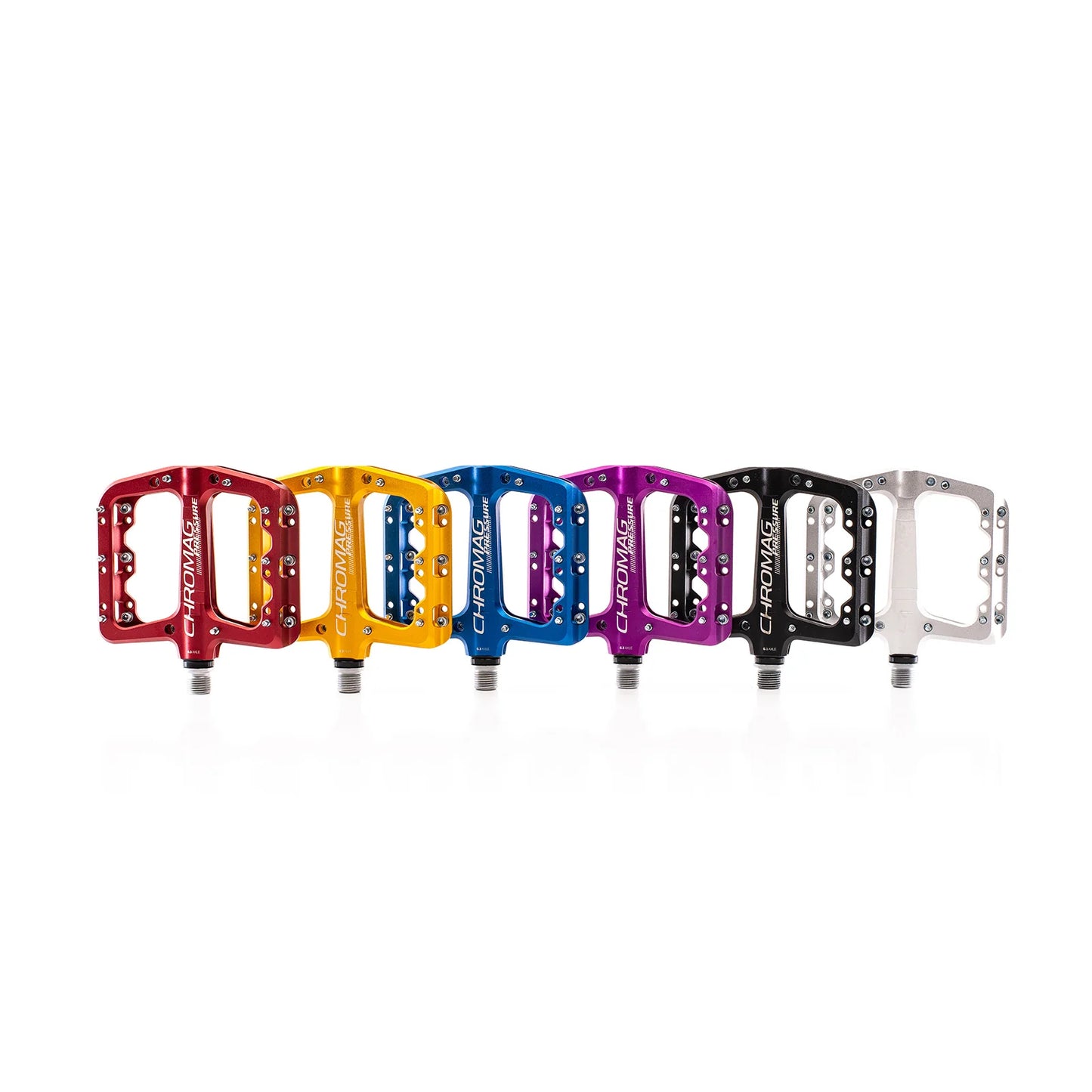 Pedais planos CHROMAG PRESSURE Roxo