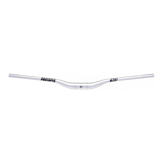 Guiador PROTAPER 680 A25 Jovem 31,8 Prata Polida Elevação 1