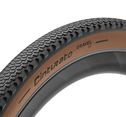 Pneu PIRELLI CINTURATO GRAVEL H 700x50c Tubeless Ready Classci Bege