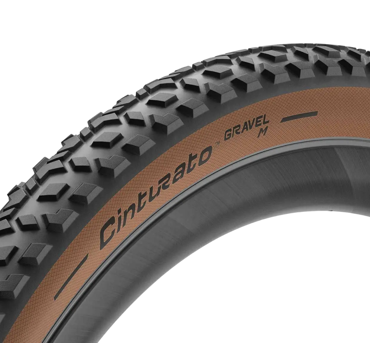 Pneu PIRELLI CINTURATO GRAVEL M 700x50c Tubeless Ready Bege clássico