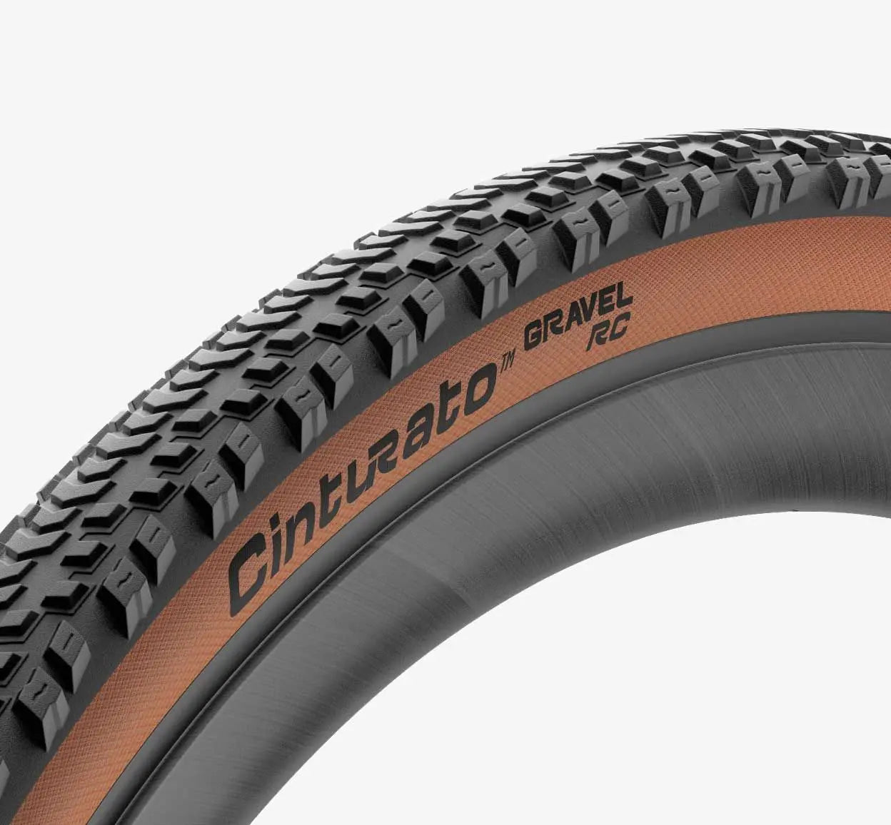 Pneu PIRELLI CINTURATO GRAVEL RC 700x45c Tubeless Ready Bege clássico