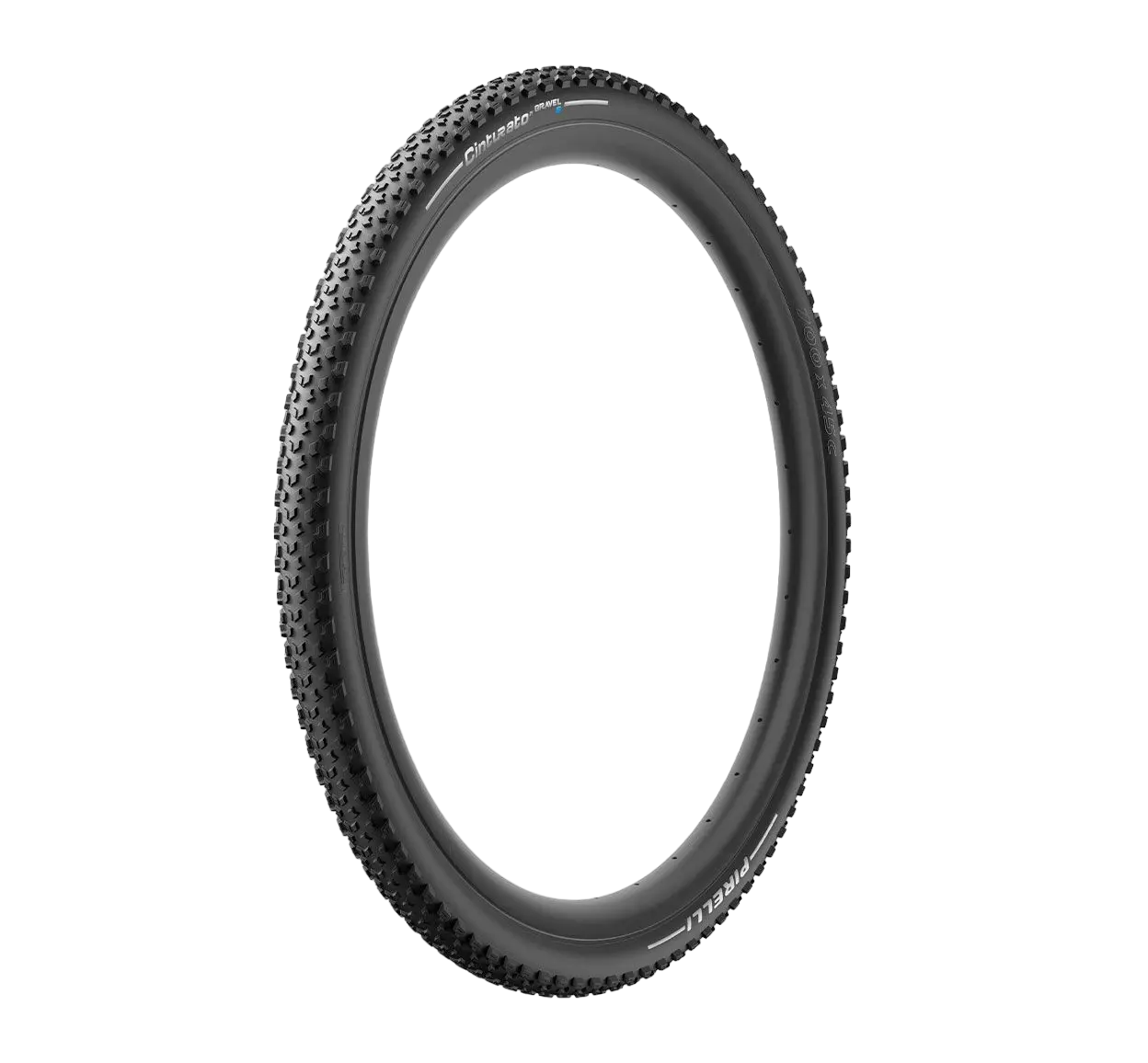 Pneu preto PIRELLI CINTURATO GRAVEL S 700x45c Tubeless Ready