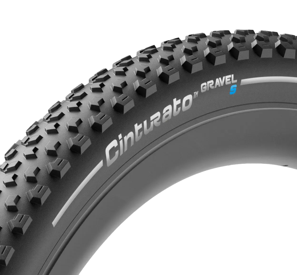 Pneu preto PIRELLI CINTURATO GRAVEL S 700x45c Tubeless Ready