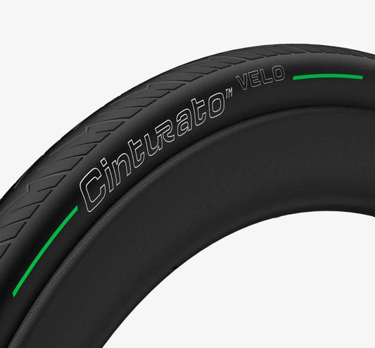 Pneu preto PIRELLI CINTURATO VELO REFLECTIVE 700x28c Tubeless Ready