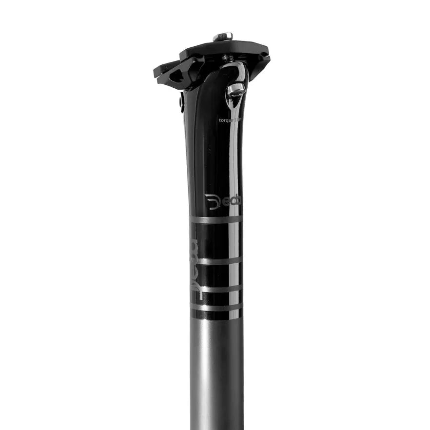 Espigão de selim direito DEDA RS CARBON POB Finish