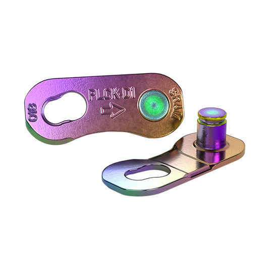 Fixações rápidas 12 V SRAM POWERLOCK AXS FLATTOP (x4) Rainbow