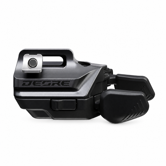 Manípulo de mudanças direito SHIMANO DEORE 12V SW-M6250-IR — vista do produto sobre fundo branco