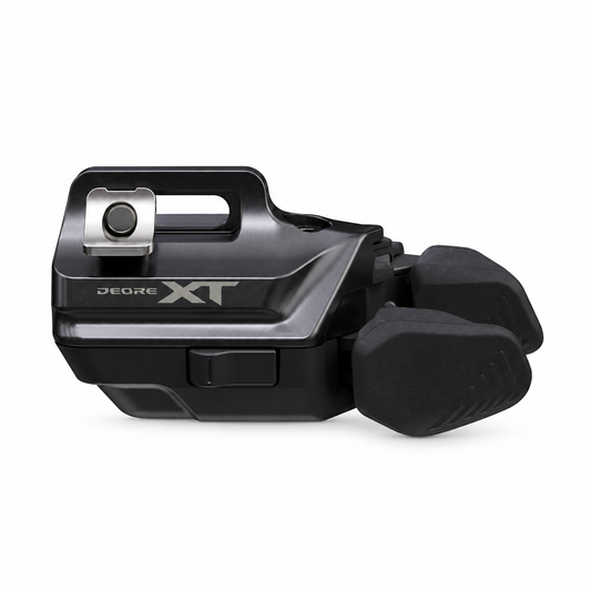 Manípulo de mudanças direito SHIMANO XT 12V SW-M8250-IR — vista do produto sobre fundo branco