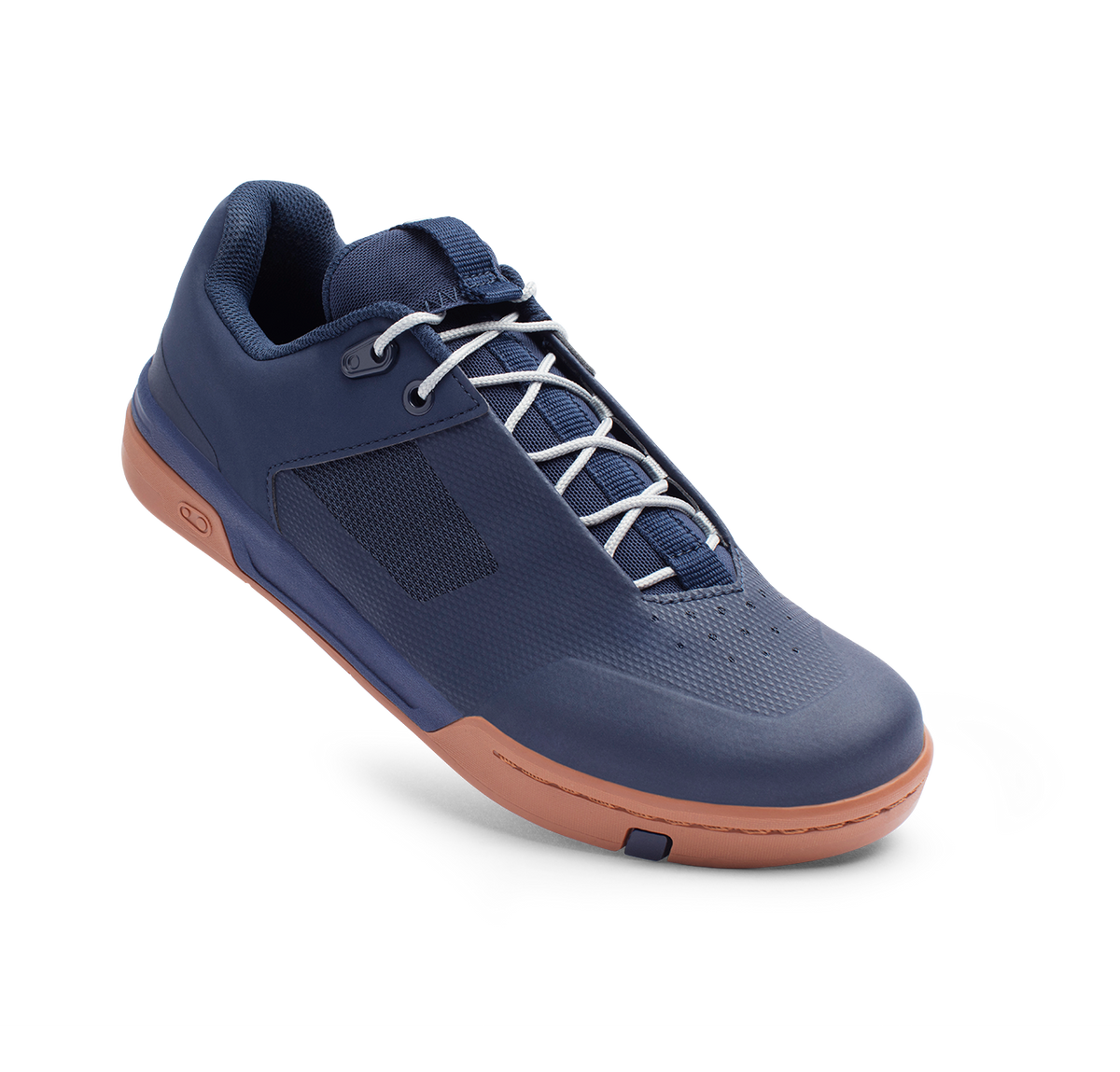 Sapatos de BTT CRANKBROTHERS STAMP LACE FLAT azul/prateado — vista a três quartos
