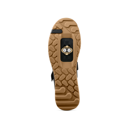 Sapatos de BTT CRANKBROTHERS MALLET TRAIL BOA CLIP preto/dourado — sola com taco