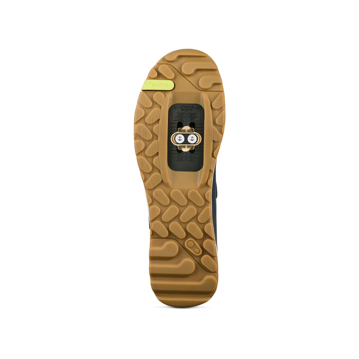 Sapatos de BTT CRANKBROTHERS MALLET TRAIL BOA CLIP azul-marinho/cinzento/cor de borracha — sola com taco
