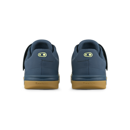 Sapatos de BTT CRANKBROTHERS STAMP BOA azul-marinho/cinzento/cor de borracha — vista traseira