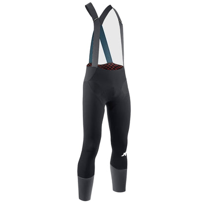 Calças de ciclismo compridas com alças ASSOS EQUIPE RS JOHDAH ULTRAZ WINTER S11, pretas — fundo branco, 2000 x 2000