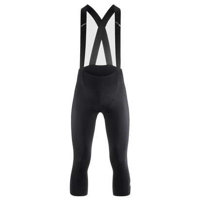 Calções de ciclismo 3/4 com alças ASSOS MILLE GT SPRING FALL S11 pretos — fundo branco, 2000 x 2000