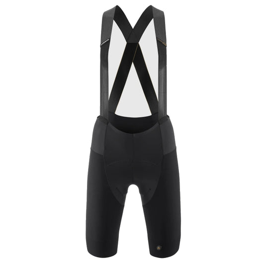 Calções curtos de ciclismo com alças ASSOS DYORA RSV S11 para mulher pretos — fundo branco, 2000 x 2000