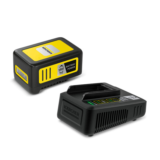 Conjunto de bateria KÄRCHER Battery Power 18 V / 5 Ah + carregador rápido