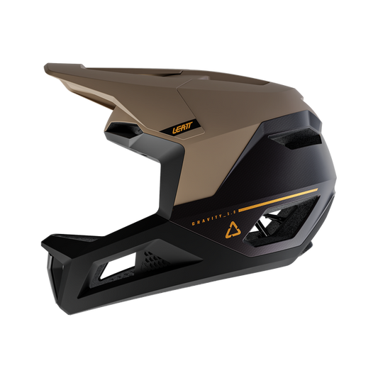 Capacete LEATT MTB GRAVITY 5.0 castanho