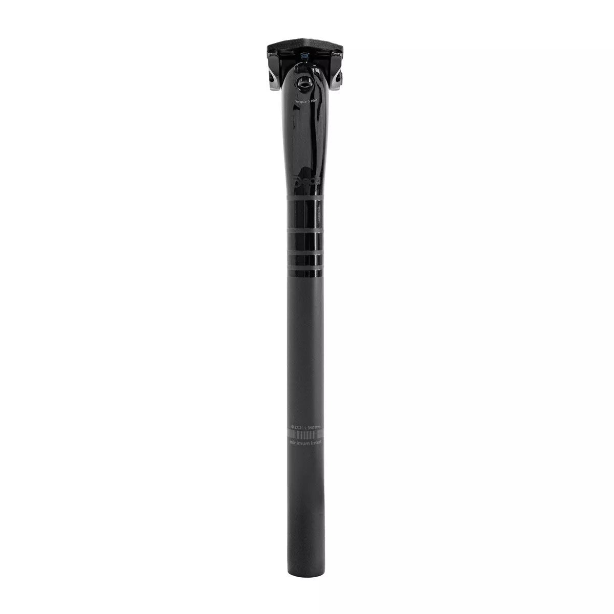 Espigão de selim DEDA RS CARBON POB Finish 25mm Backset