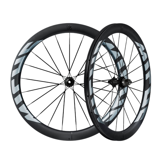 Par de rodas MICHE DEVA RD 52 Tubeless Ready (Center Lock) Prata