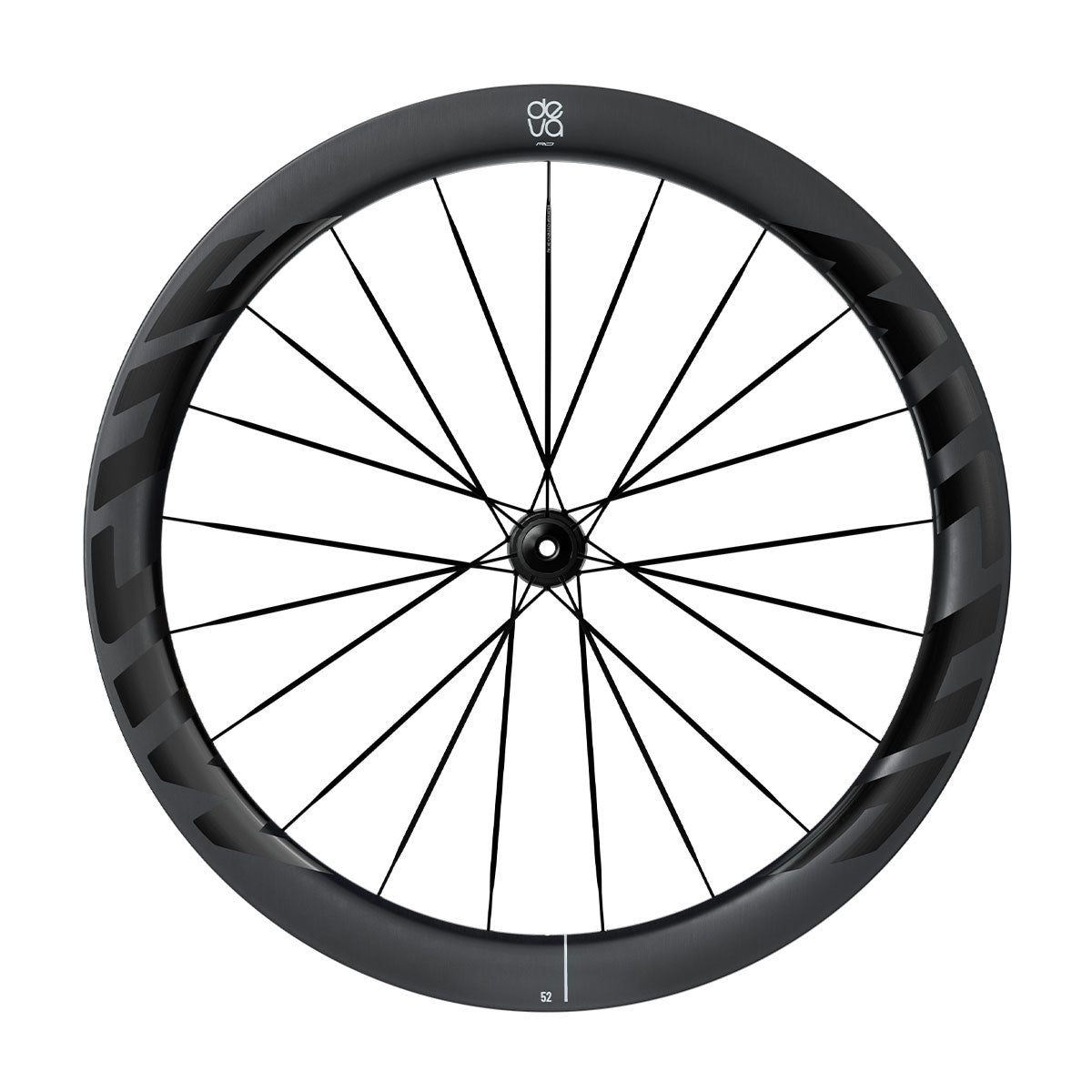Par de rodas MICHE DEVA RD 52 Tubeless Ready (Center Lock) Preto
