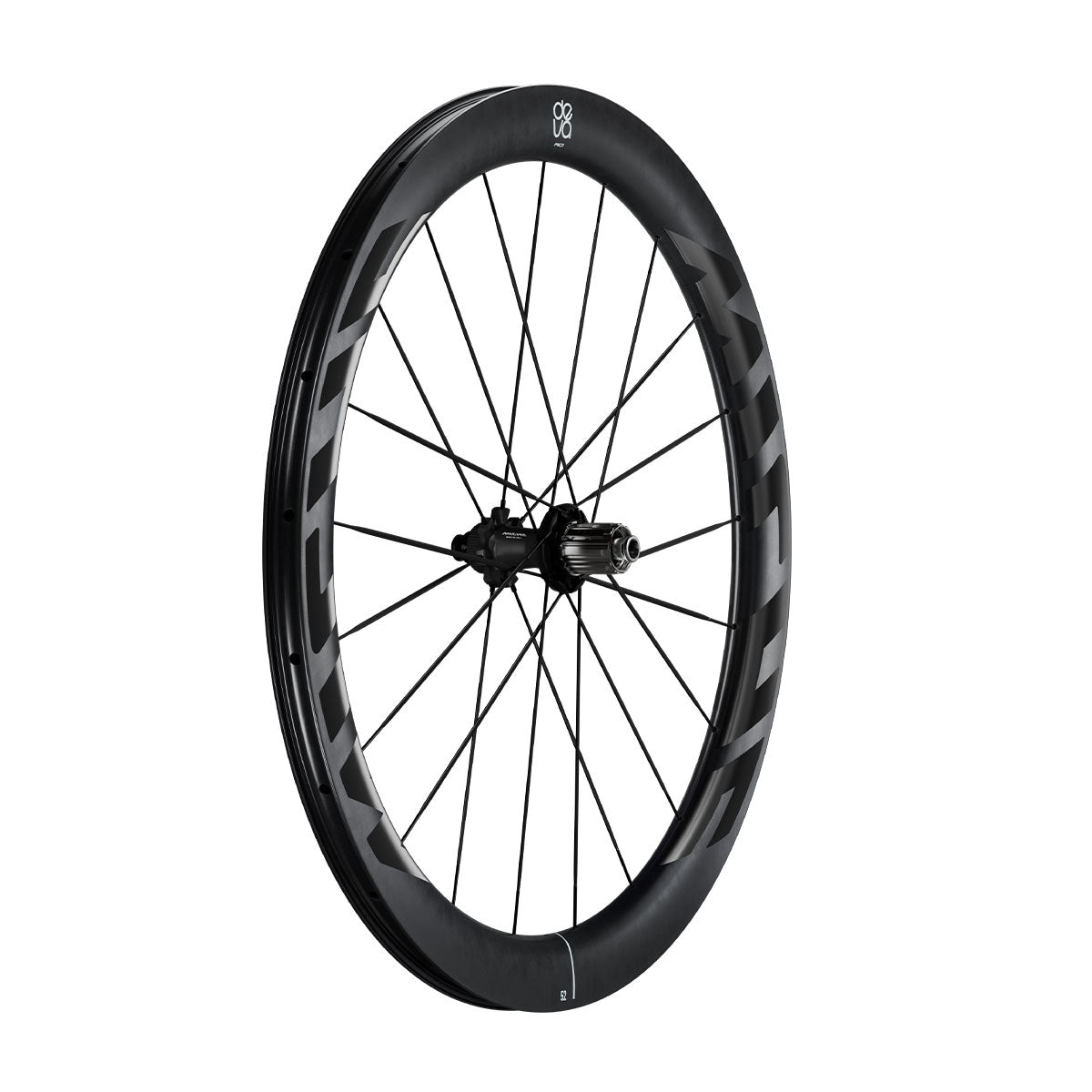 Par de rodas MICHE DEVA RD 52 Tubeless Ready (Center Lock) Preto
