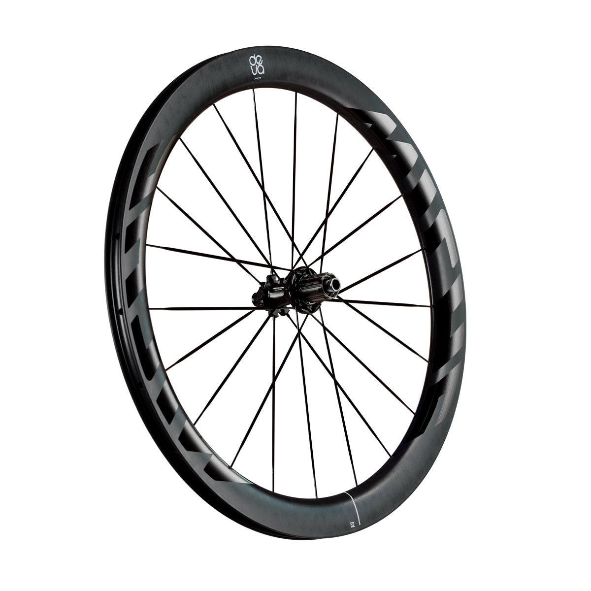 Par de rodas MICHE DEVA RD 52 Tubeless Ready (Center Lock) Preto