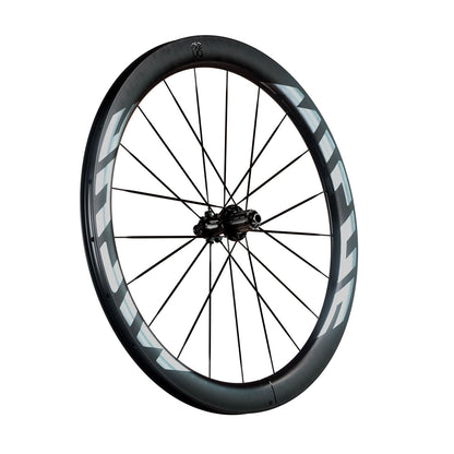 Par de Rodas MICHE DEVA RD 52 Tubeless Ready (Center Lock) Preto/Prata