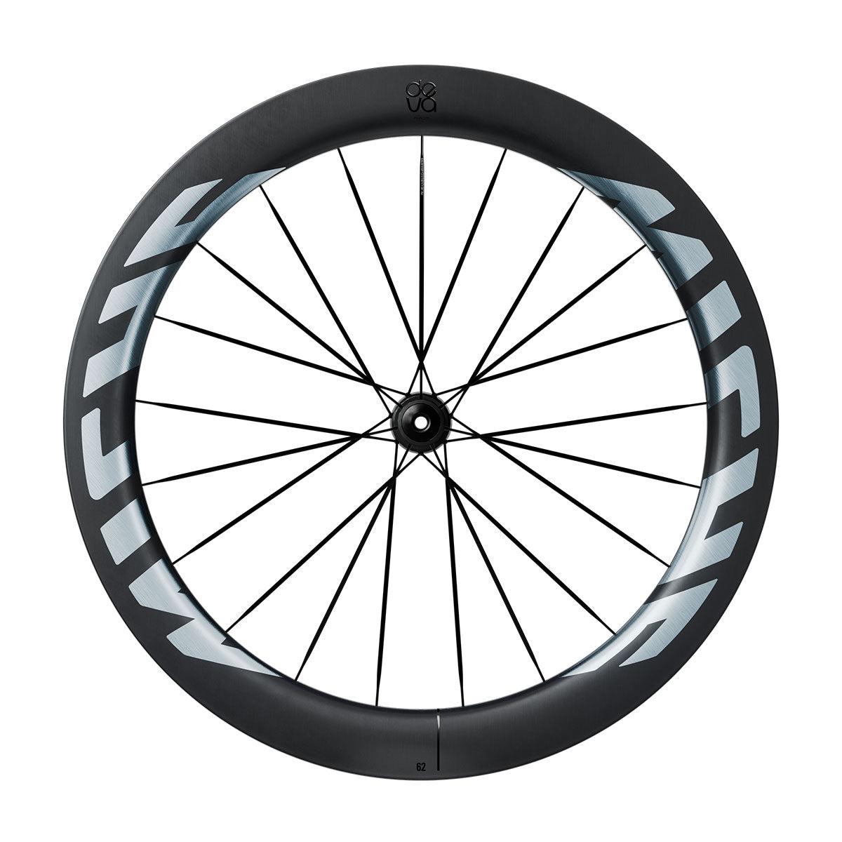 Par de rodas MICHE DEVA RD 62 Tubeless Ready (Center Lock) prateadas