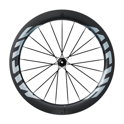 Par de rodas MICHE DEVA RD 62 Tubeless Ready (Center Lock) prateadas