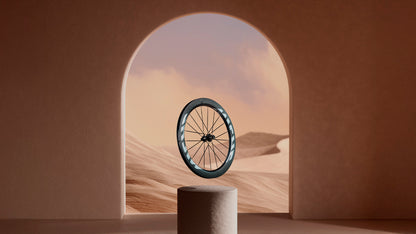Par de Rodas MICHE DEVA RD 62 Tubeless Ready (Center Lock) Prata