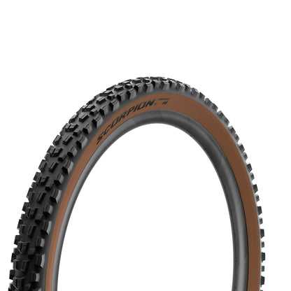 Pneu PIRELLI SCORPION ENDURO M EDIÇÃO CLÁSSICA 29x2.60 HardWall Tubeless Ready de talão flexível Castanho